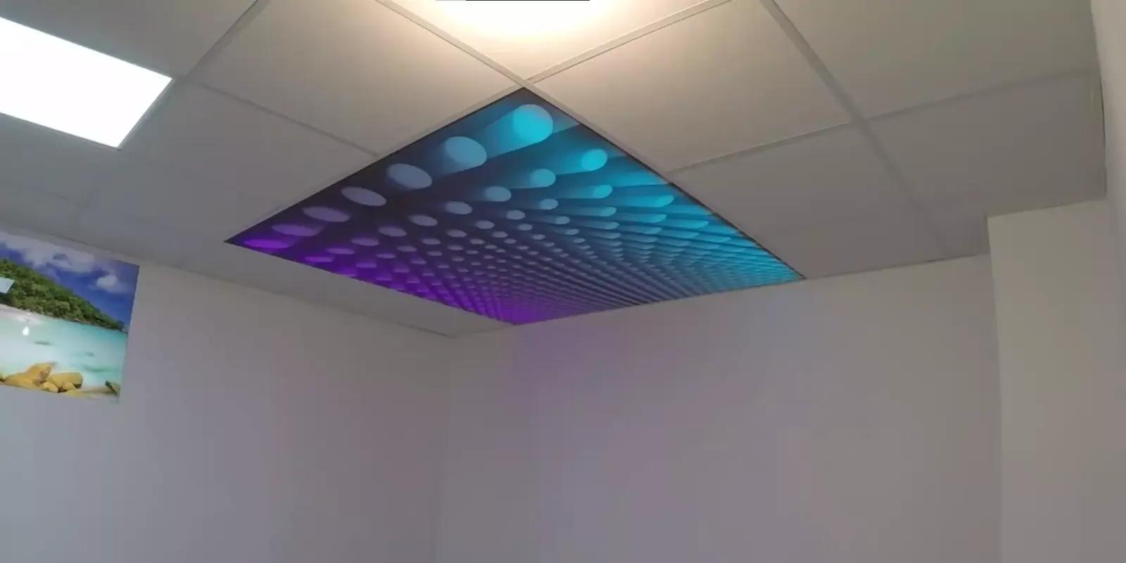 3D натяжной потолок для офиса — Орск, проспект Ленина, 9, фото 1